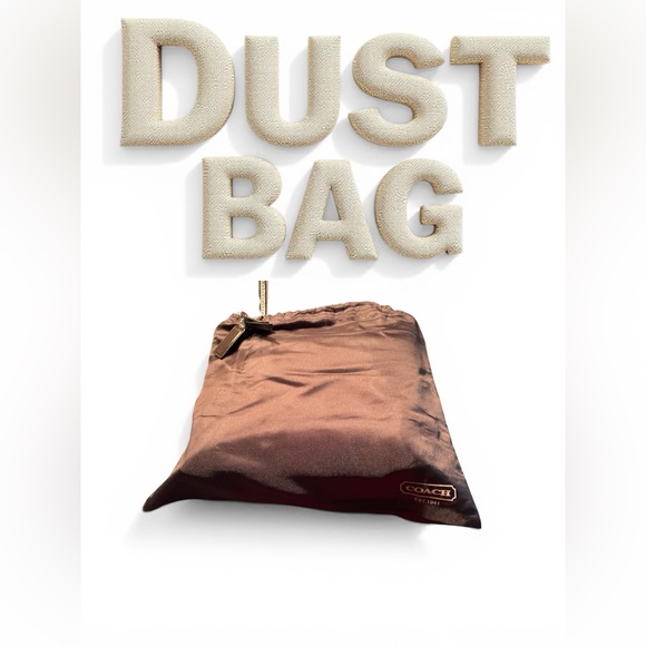 Coach Chocolate Brown Signature Stripe Tote F25771 - Picture 9 of 9